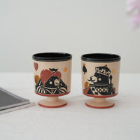 Shirogarasu Studio Poker Black Goblet