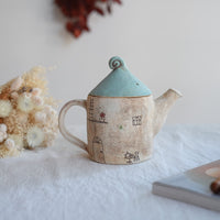 Akemi Suzuki 鈴木明美 - White Wall Collection Teapot AS24