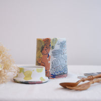 Hamasaka Naoko 浜坂尚子 Hand Painted Jug with Lid - HN12 #1