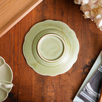 Atelier Gyuusha Small Floral Shape Round Plate