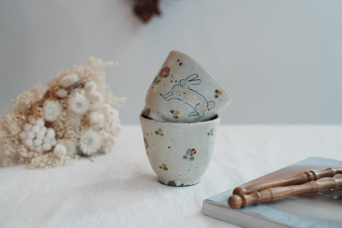 TATA Pottery Studio 田中大輝 & 田边桂- Slip Cup TP03 #1