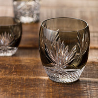 Kagami Crystal - Whiskey Glass, Edo Kiriko “Queen of the Night”