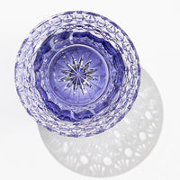 Kagami Crystal - Whiskey Glass, Edo Kiriko “Yume-iro” Purple