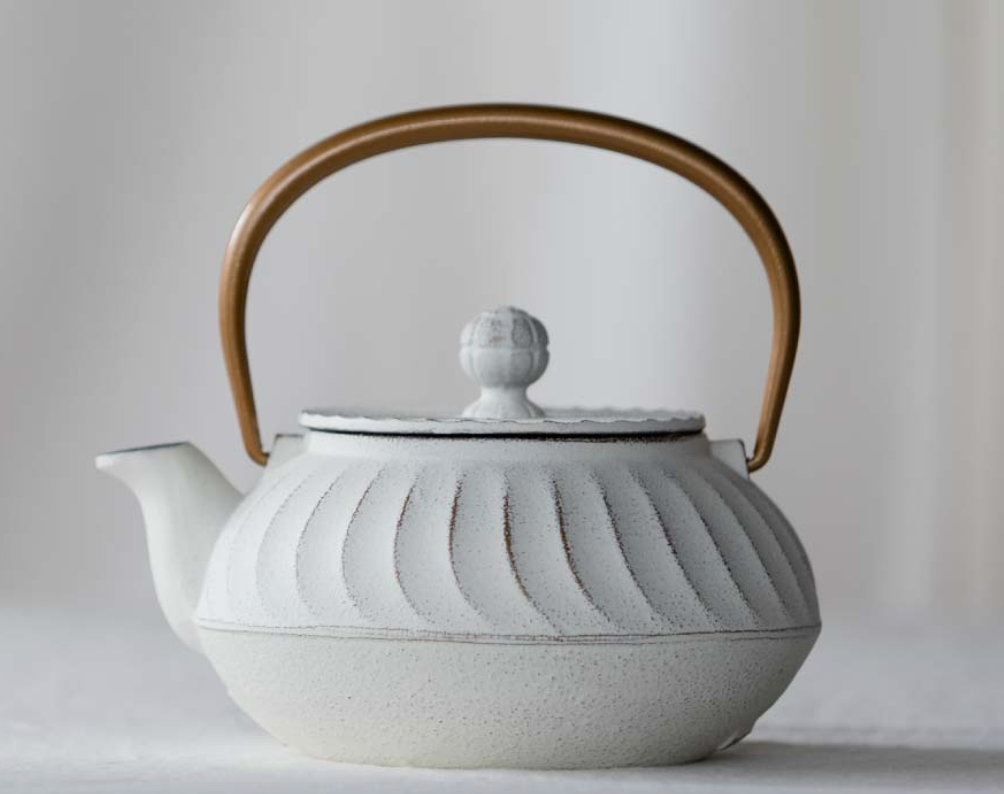 IWACHU Iron Teapot - White Gold
