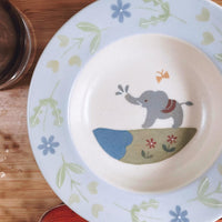 Buncho Pottery 5寸/elephant rim bowl