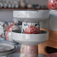 Cool Banana Hand Craft Pedestal Plate