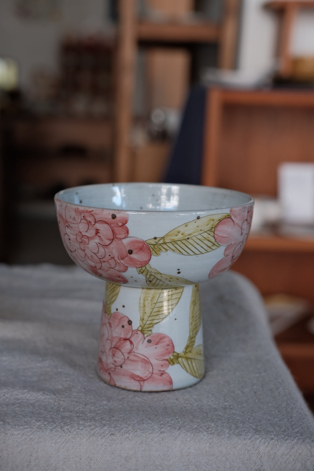 Cool Banana Hand Craft Pedestal Bowl