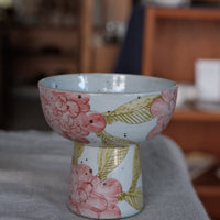 Cool Banana Hand Craft Pedestal Bowl