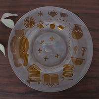 Sala Watanabe Glass Yellow Plate