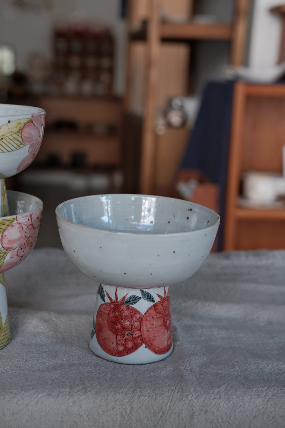 Cool Banana Hand Craft Pedestal Bowl