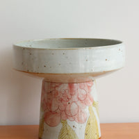 Cool Banana Hand Craft Pedestal Plate