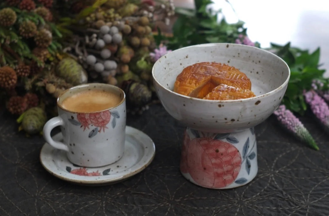 Cool Banana Hand Craft Pedestal Bowl