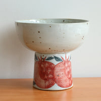 Cool Banana Hand Craft Pedestal Bowl