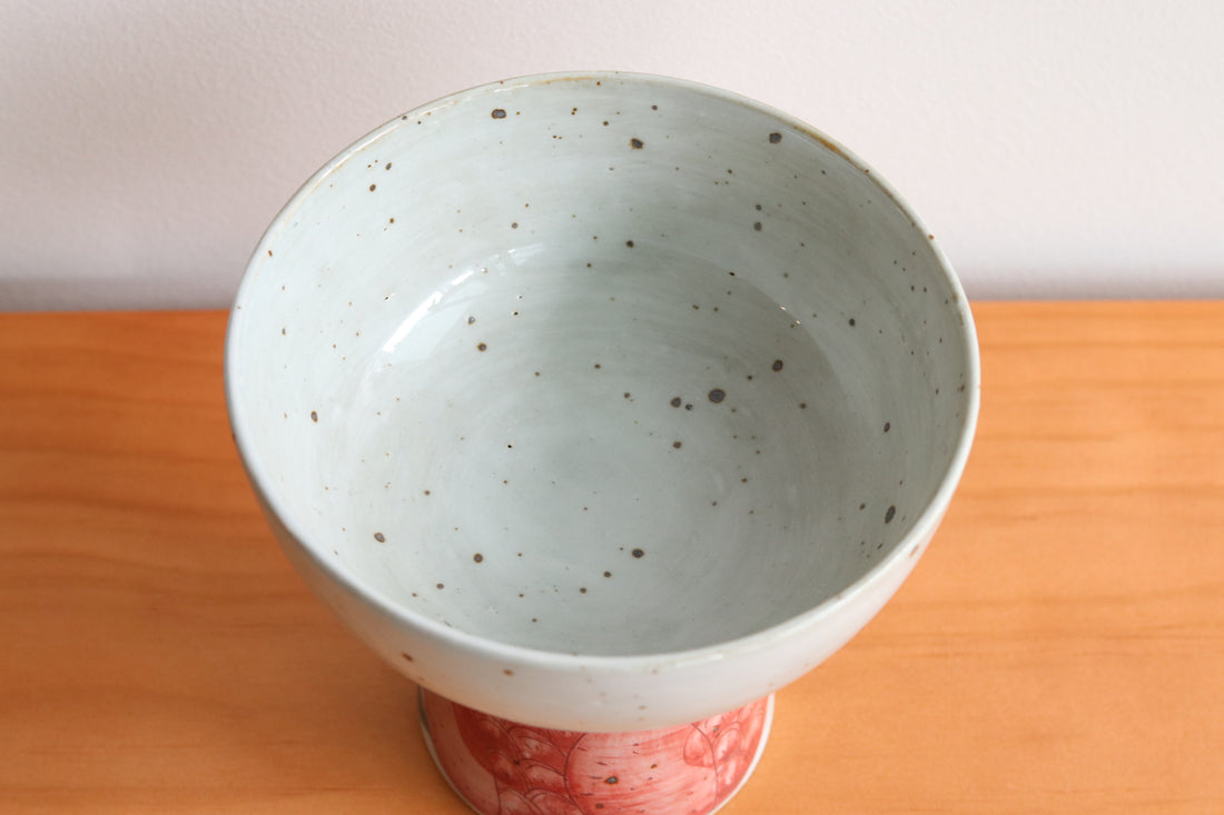 Cool Banana Hand Craft Pedestal Bowl