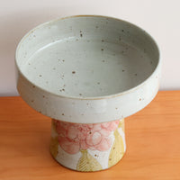 Cool Banana Hand Craft Pedestal Plate