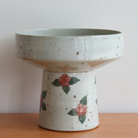 Cool Banana Hand Craft Pedestal Plate FQC13