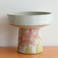 Cool Banana Hand Craft Pedestal Plate