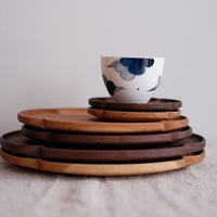 Kazunori Takatsuka 高塚和則 Cherry wood Coaster KU01