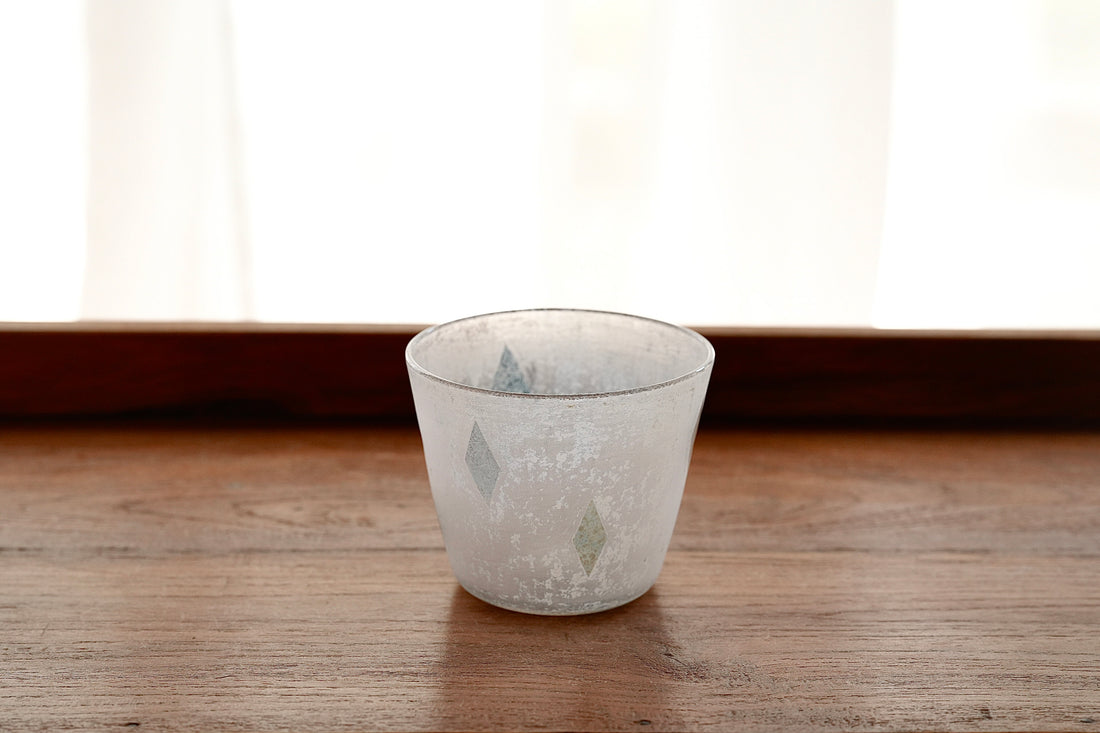 Juri Horino 堀野自由里 Blue Glass Free Cup JH06