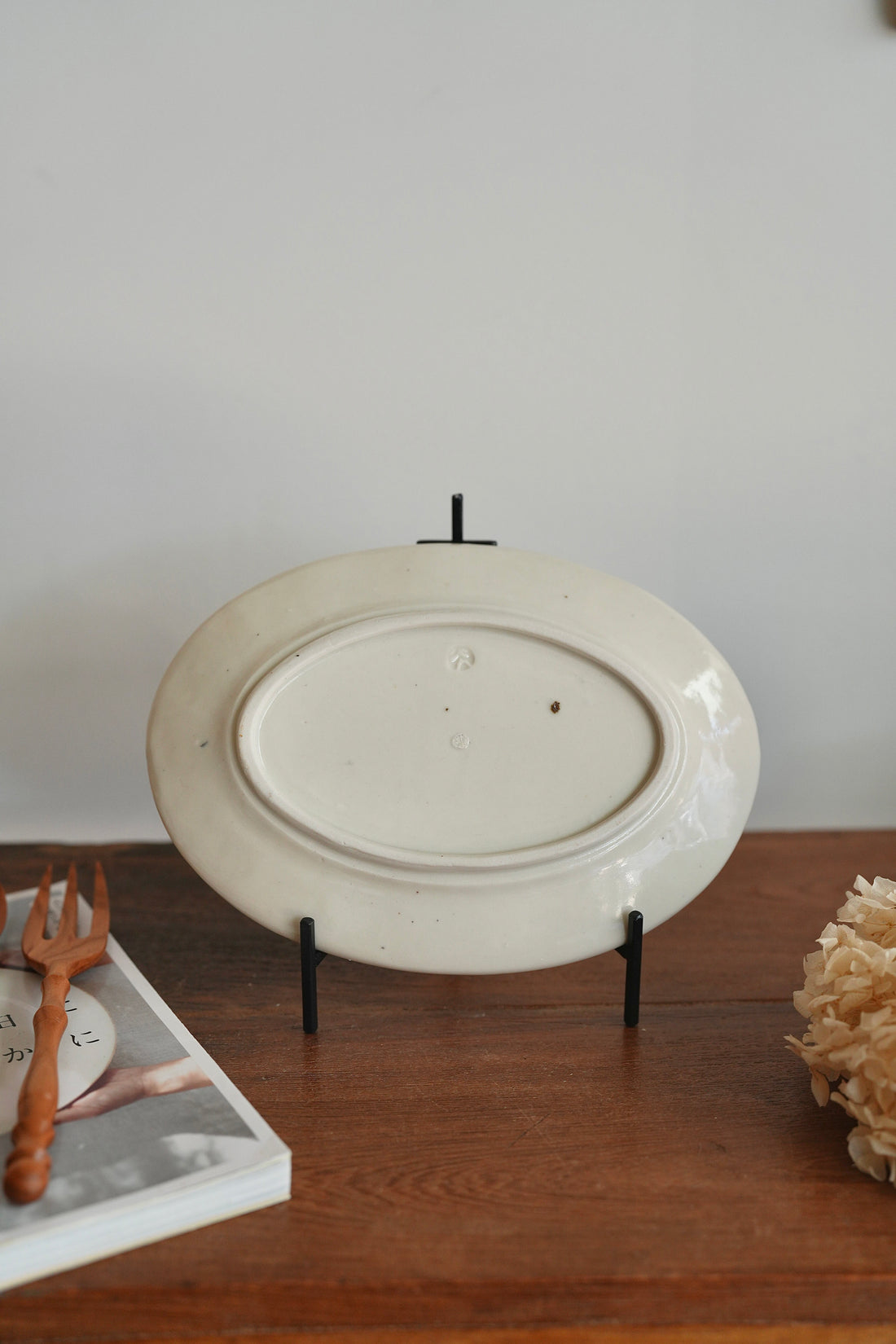 Shinko Nakanishi 中西申幸 Bird Oval Plate SN11