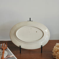 Shinko Nakanishi 中西申幸 Bird Oval Plate SN11