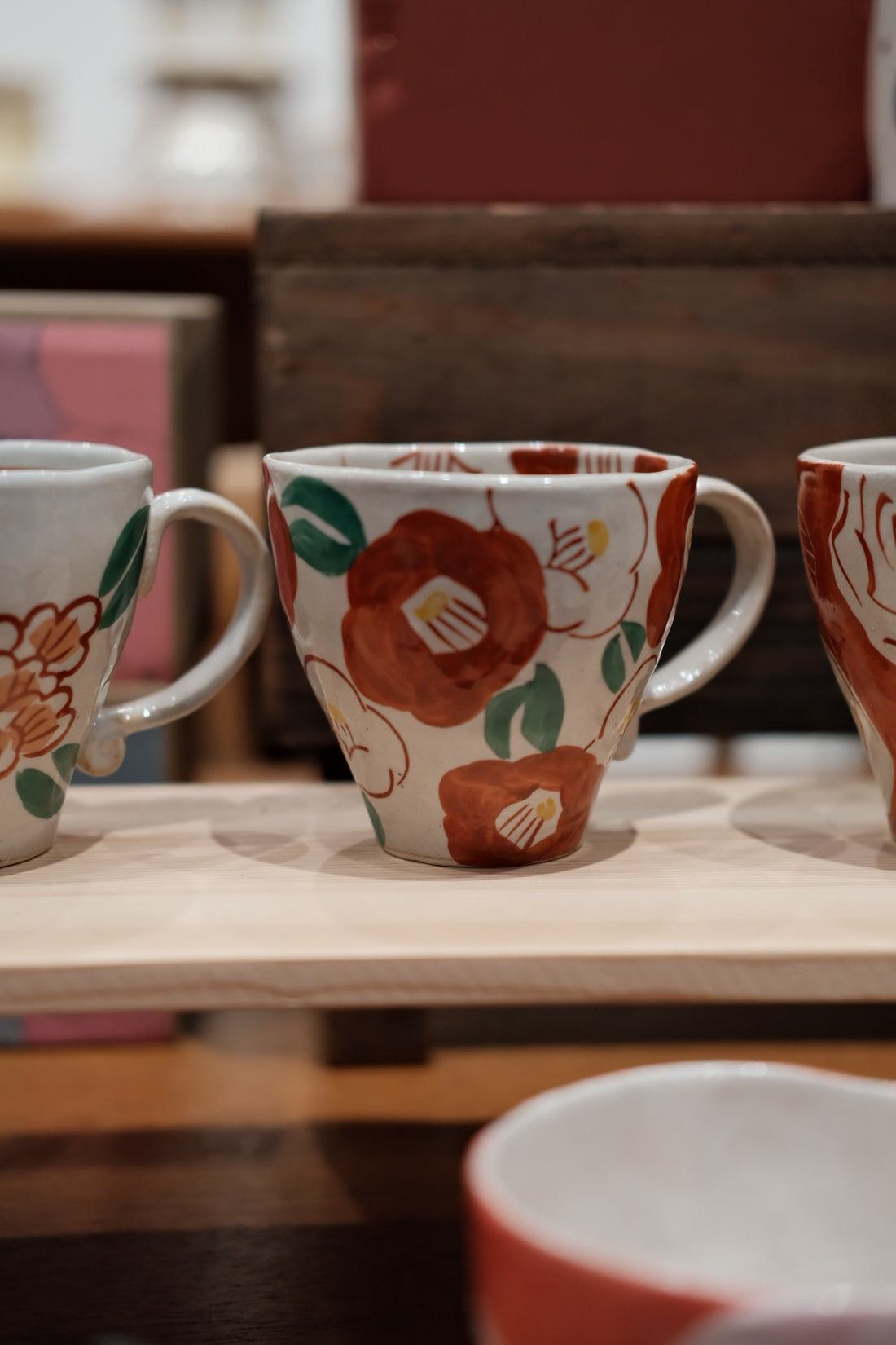 Seto Ware Flower Mug