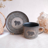 Ayane Hamada 濱田綾音 Animal Mug and Saucer Set AY14