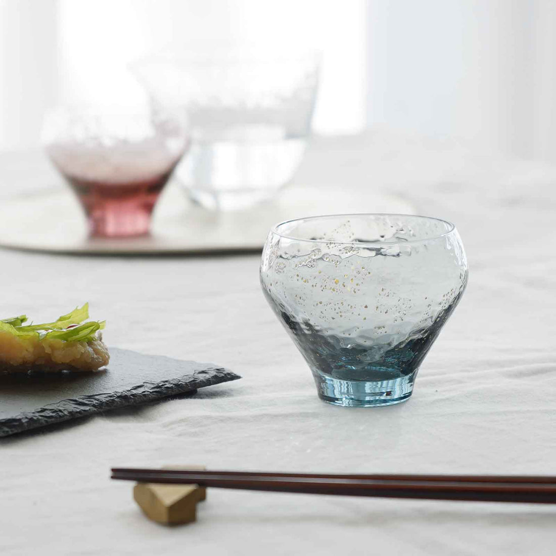 Toyo Sasaki Edo Glass Yachiyo Sake Cup