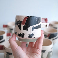Shirogarasu Studio - Red House Cup BY117