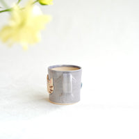 Fumiko Kondo 近藤布美子 - Purple Cat Mug FK10