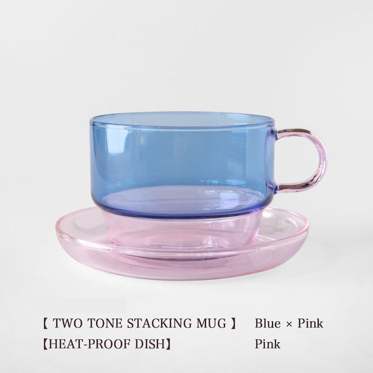 Amabro Ware Two Tone Stacking Mug Set
