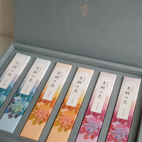 Incense Kousaido Kyoto Incense Set - Blue Paulownia Flower