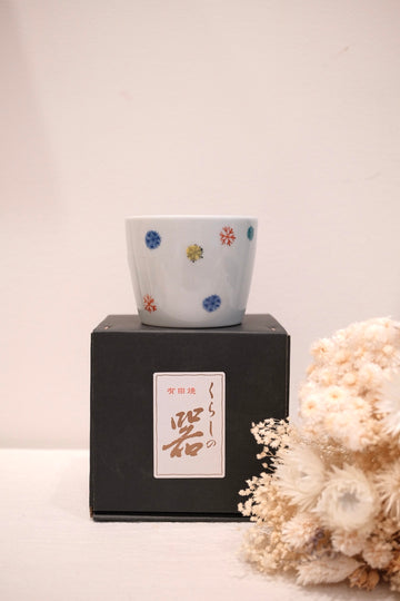 Arita ware Choko Cup - Snow Flake