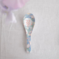 Japanese Ceramic Soup Spoon