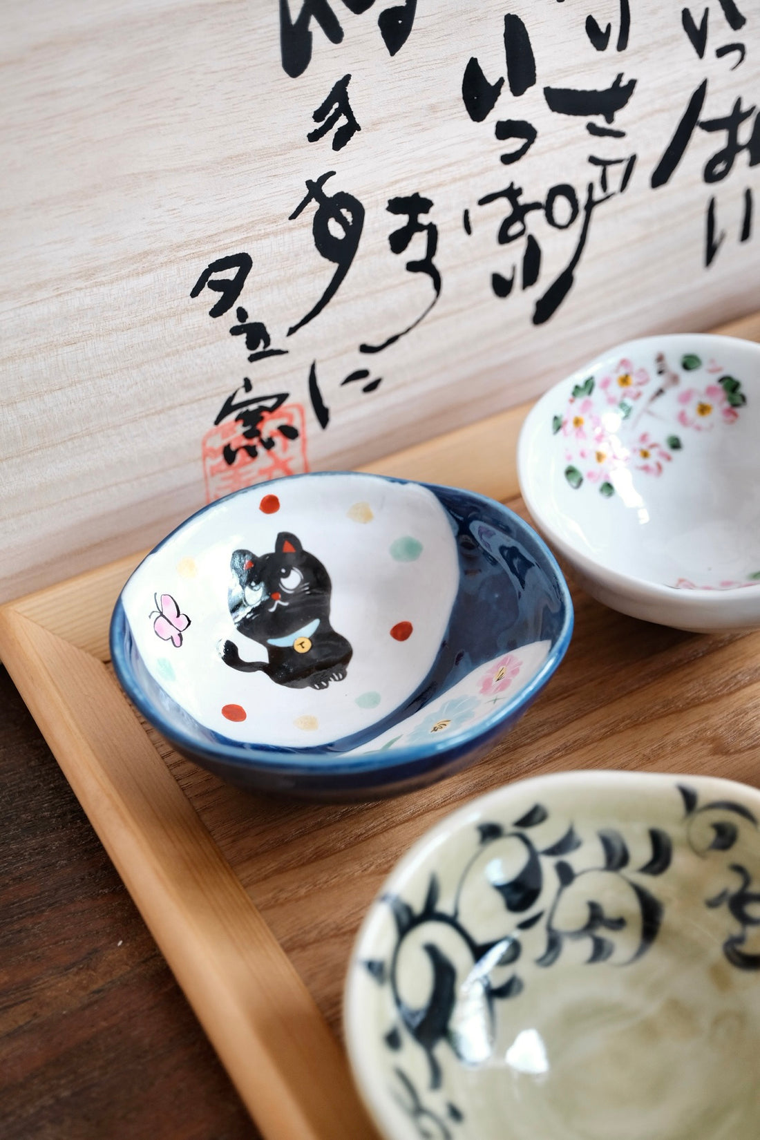 夕立窯 Japanese Style Small Plate Gift Set (Set of 6)