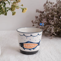 Nakagaki Tomoko Kohiki Hand Painted Teacup  - KP6