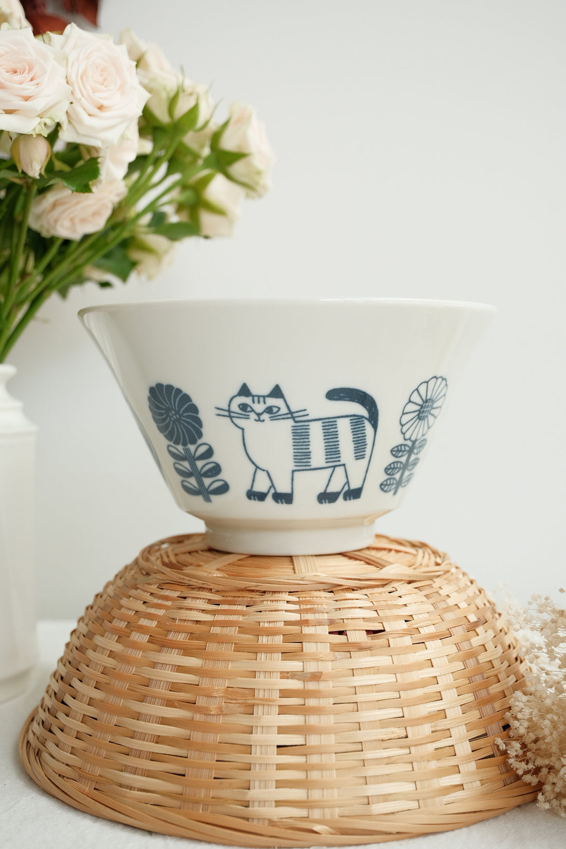 Hasami Ware Ramen Bowl Cat Collection