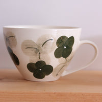 Hasami ware Arita ware Green Flower Large Mug