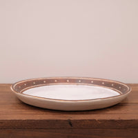 Emishi Kobo 池田匡優&美弥子 - Large Round Plate EK11