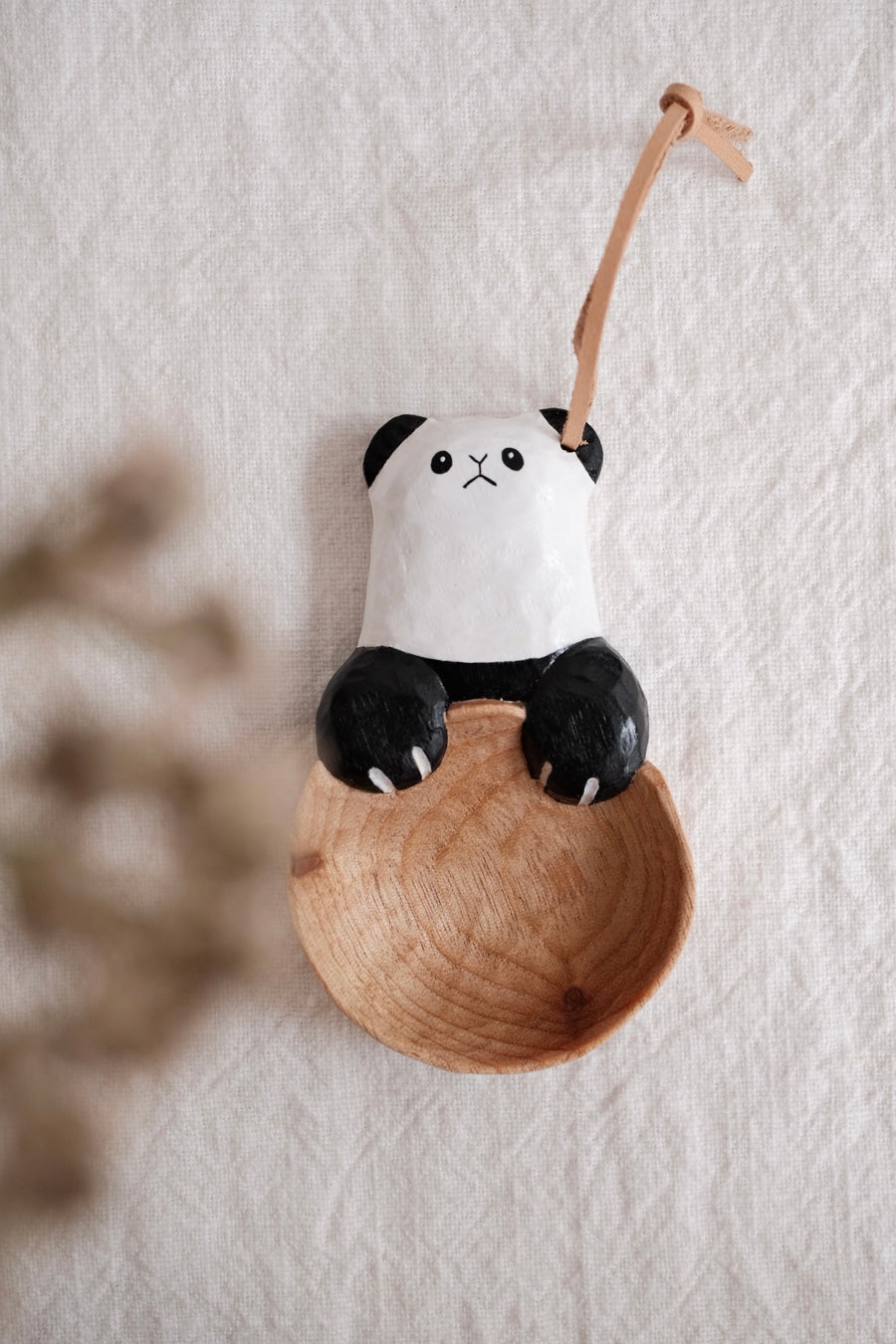 Kumiko Nakamura 星屑制作所 Wood Coffee Spoon - Panda H13