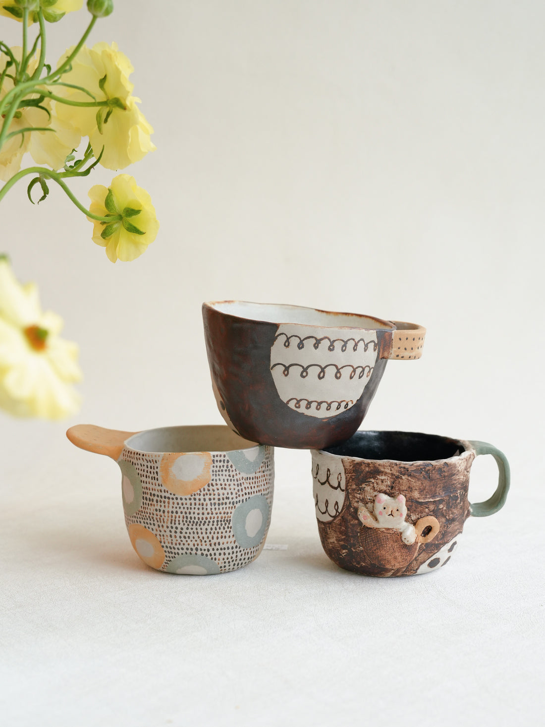 Misuzu Ishigami 石神美鈴 Round Mug with Handle MIS34