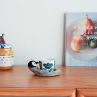 Aya and Yoshiko Wool Felt Small Animal Coaster - Penguin YS02