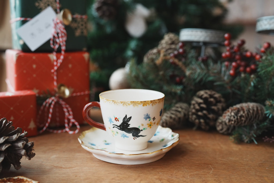 Misao Yajima 矢島操 Mug with Saucer Set MY05