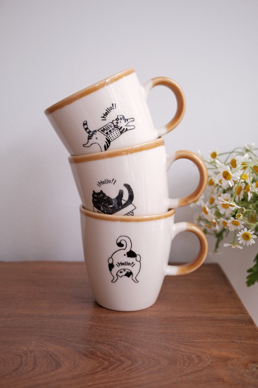 Kakuni Minoware Cat Mug