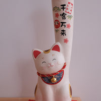 木村桜士堂 Paper Lucky Cat - Guest-Welcoming