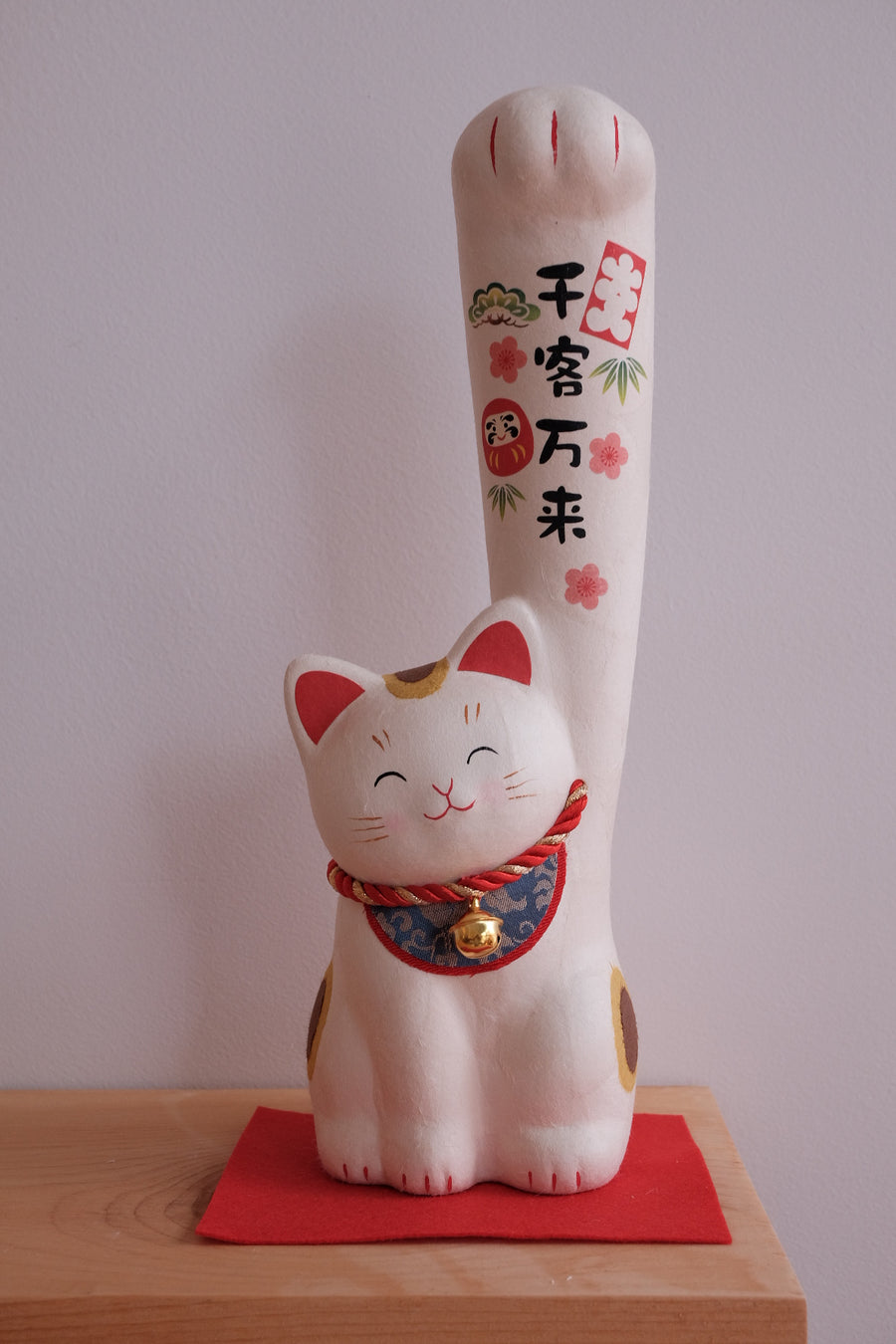 木村桜士堂 Paper Lucky Cat - Guest-Welcoming