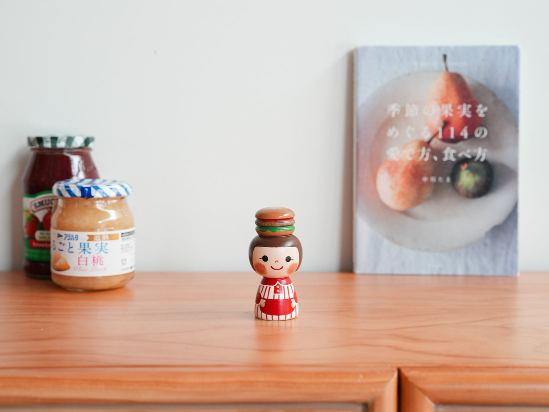 Kiezakka 木繪雜貨 Small Animal Deco - Burger KZ09