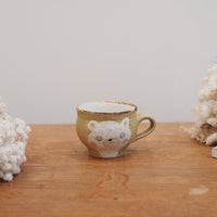 Tomoko Kubo コンガリ舍 Yellow Mug TK01