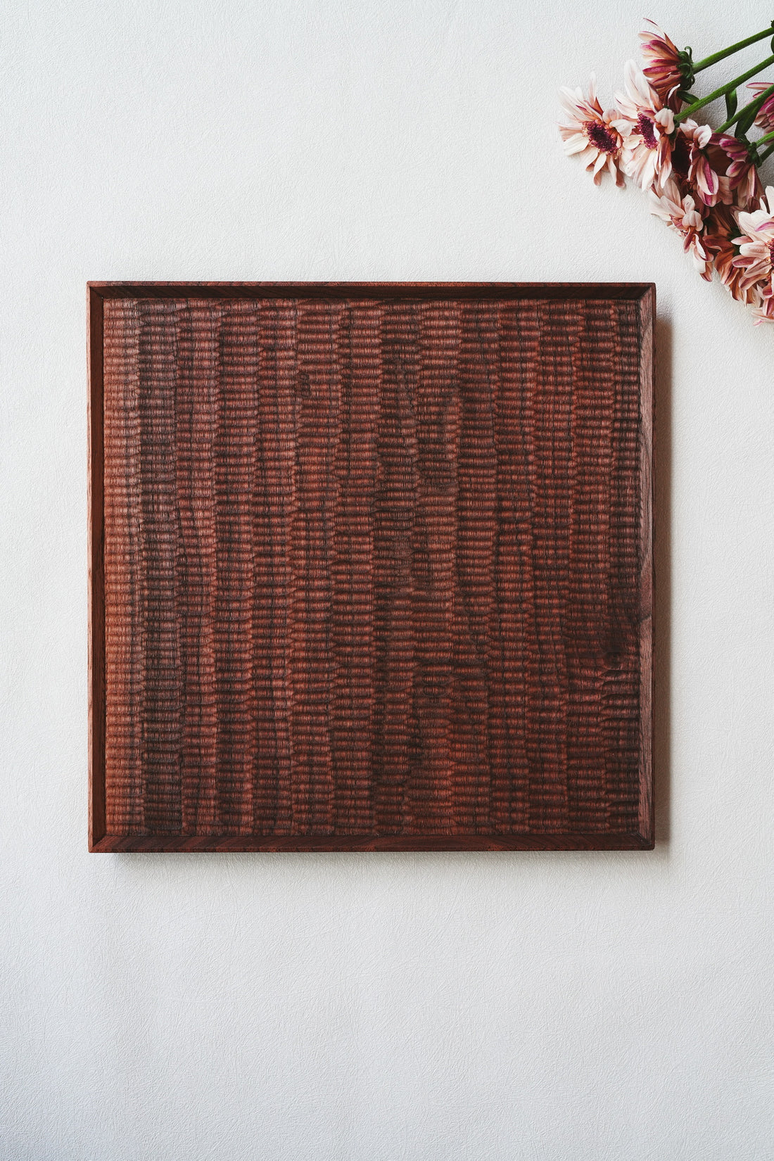 Kazunori Takatsuka 高塚和則 Square Walnut Wood Tray KU05