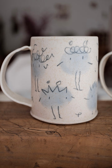 Zing Studio Hand-made Mug - Blue